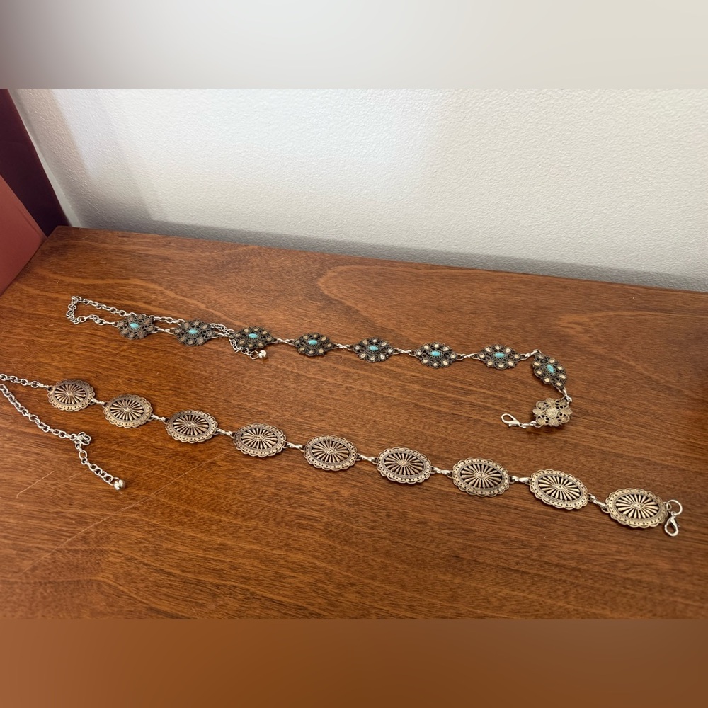 2 Concho Style Belts